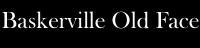 baskerville old face