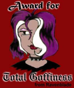Ravenblade's Total Goffiness Award