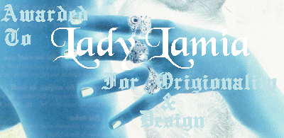 Angel Dust's Award for Originality and Design