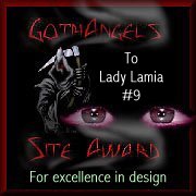 Goth Angel's Site Award